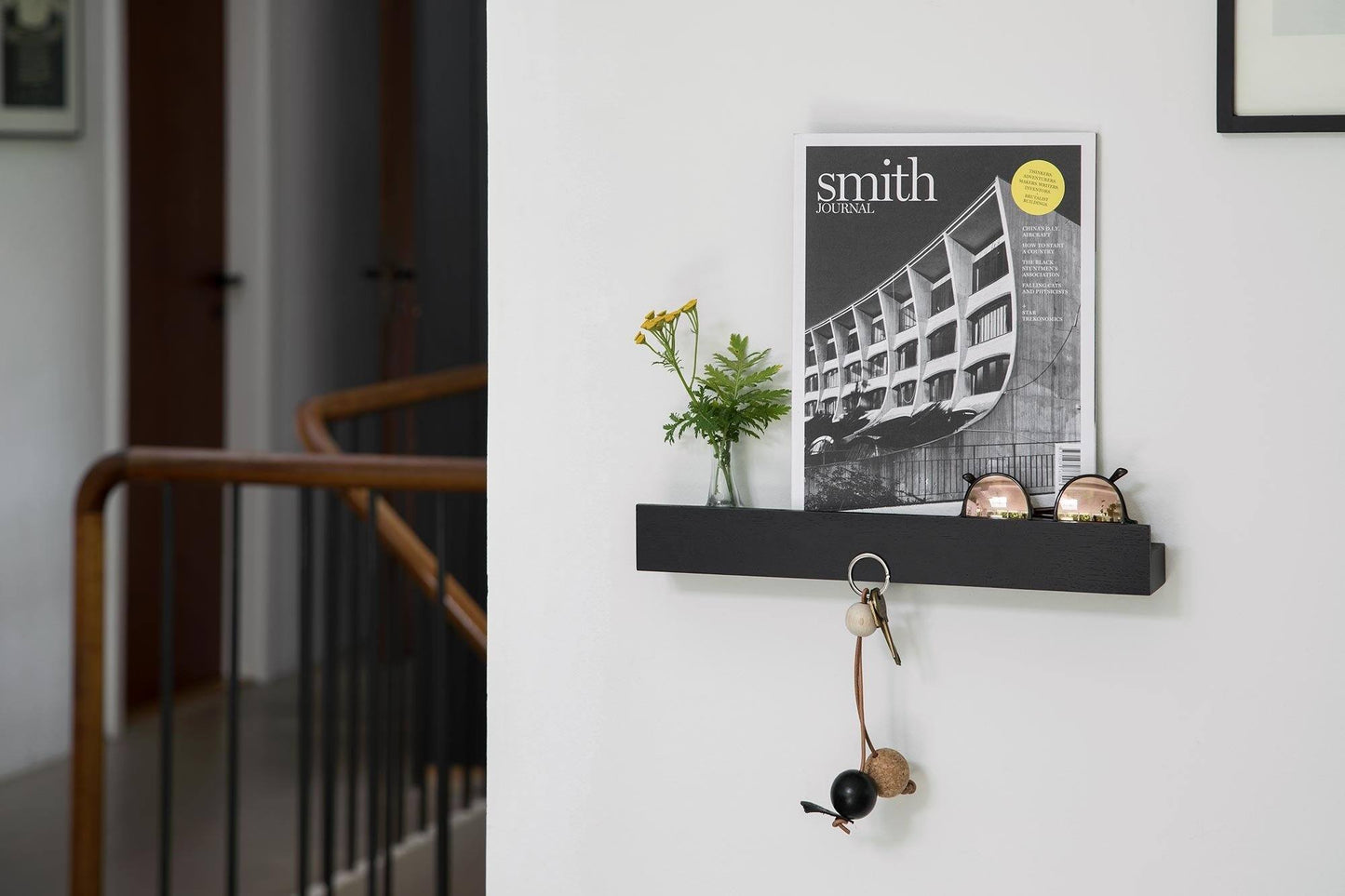 DIMM: Hilla · Magnet shelf 40 cm · Svört