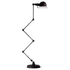 DIMM: Jieldé Loft gólflampi · svartur mattur · 5 arma · SÓTT Í VERSLUN