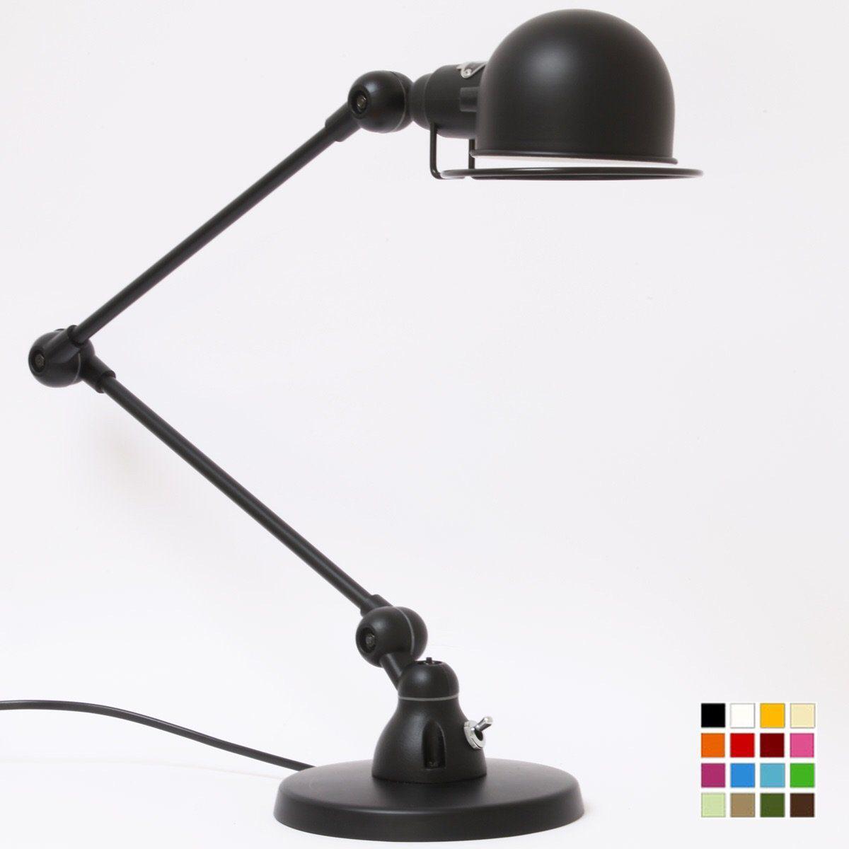 DIMM: Jieldé Signal borðlampi 2x30 armar · mattur svartur