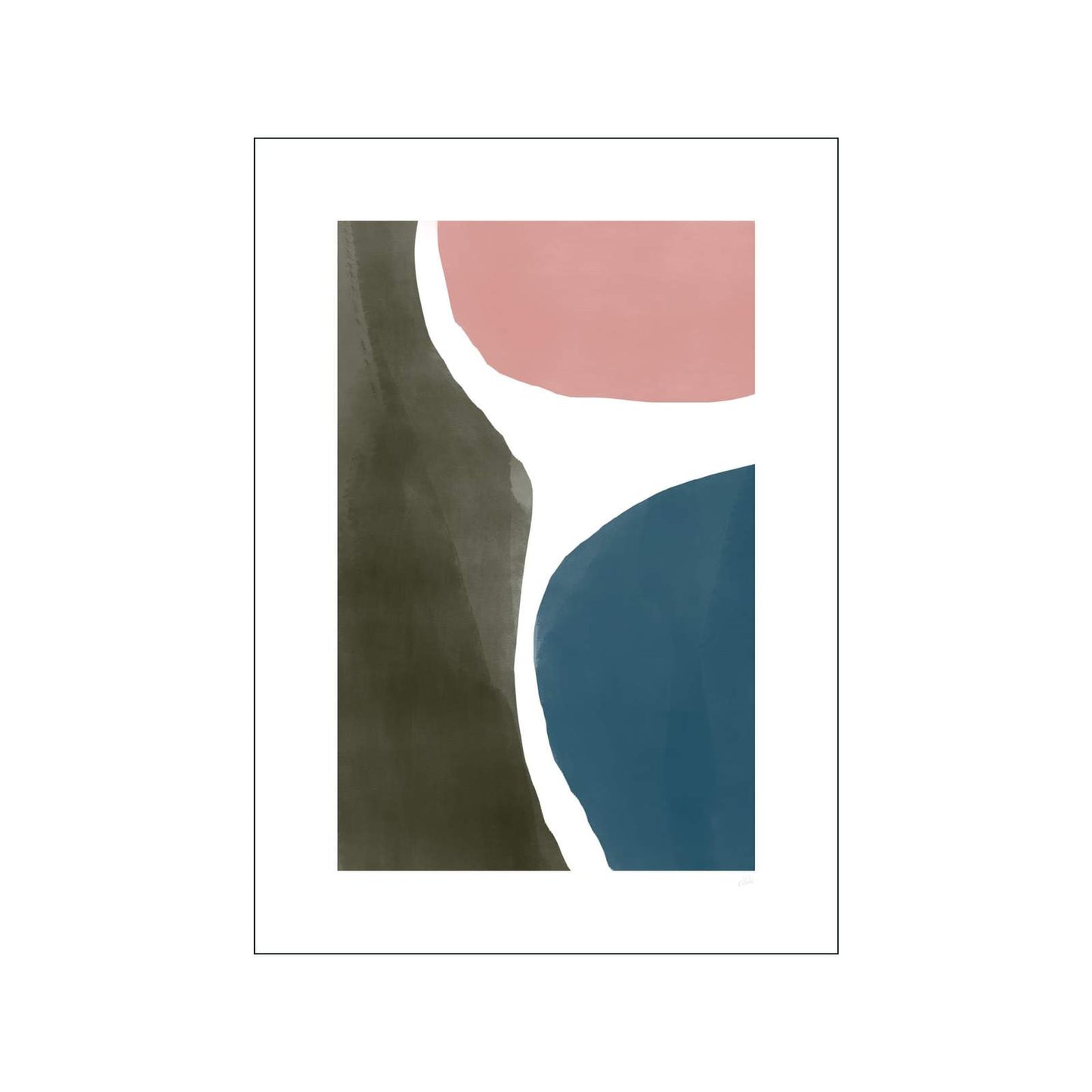 DIMM: Veggspjald · N. Atelier · Nombre 4 50x70cm