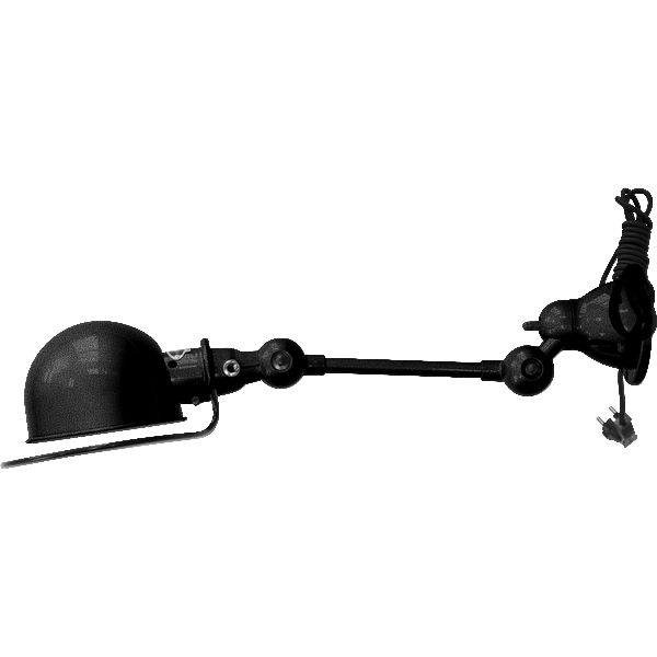 DIMM: Jieldé Loft vegglampi 25 cm armur · svartur mattur