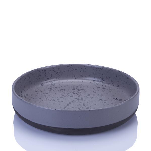 DIMM: Súpudiskur/skál · 19,4 x 4,5 cm · Nordic grey