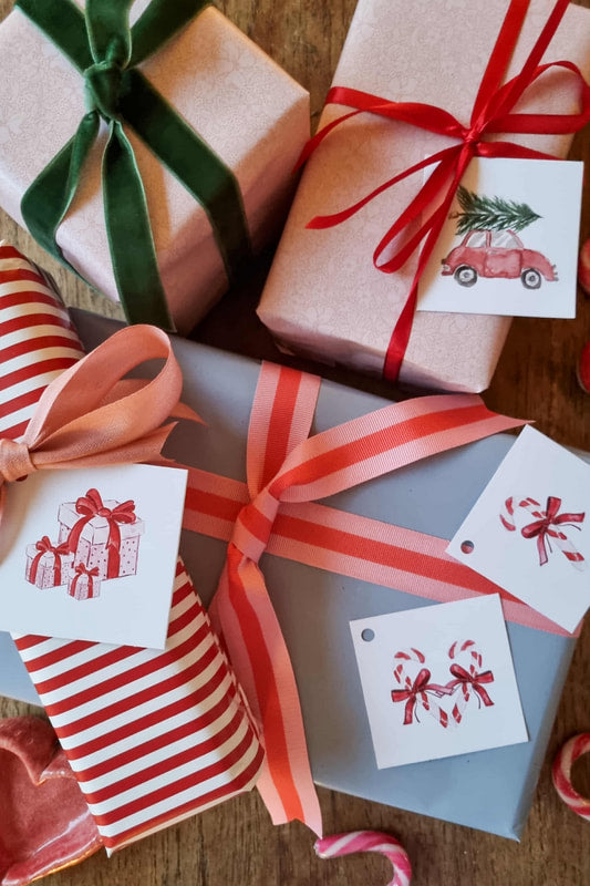 DIMM: Merkimiðar jól · myndir · 10 stk.