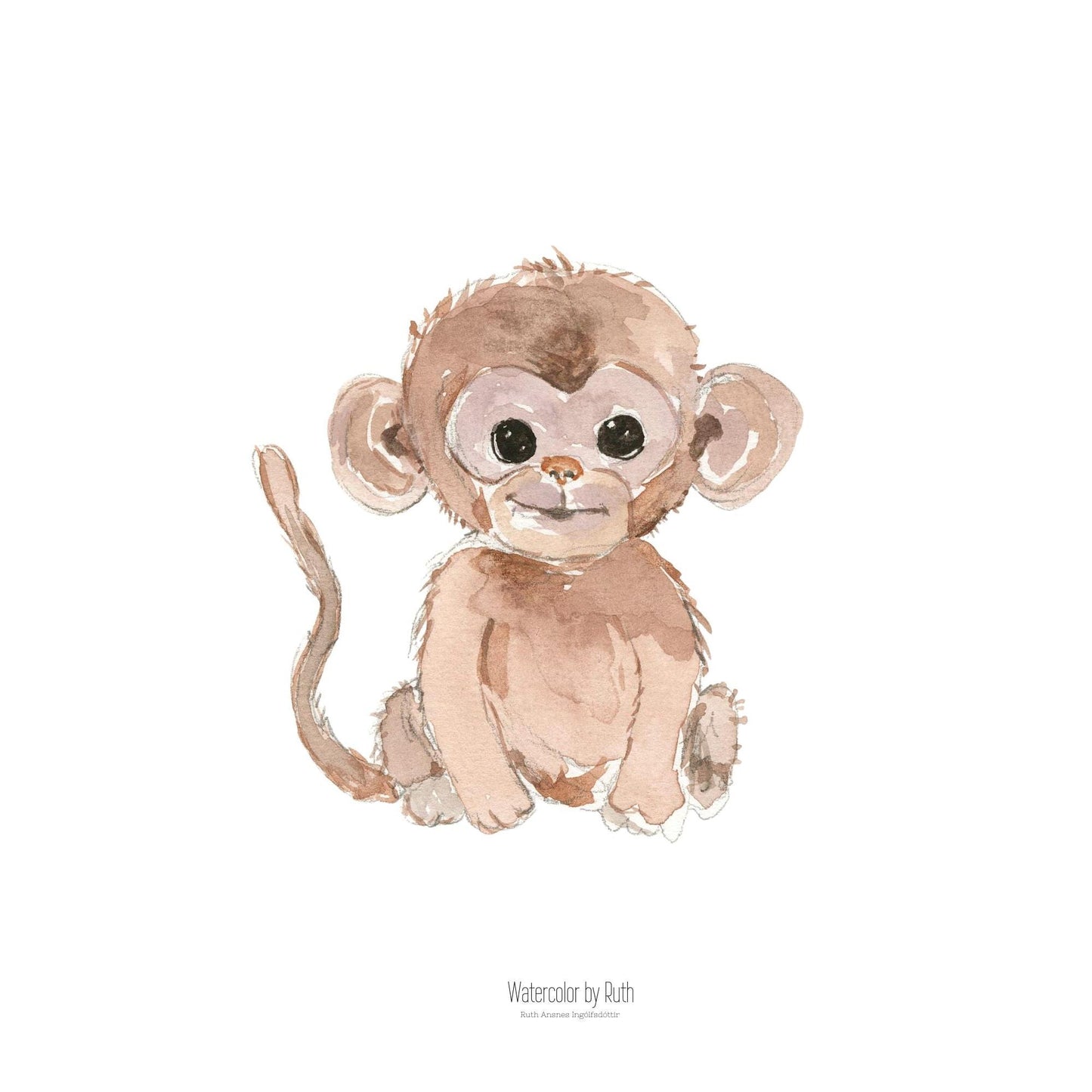 DIMM: Veggspjald · Api 30x40 cm