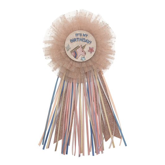 DIMM: Unicorn Birthday bagde