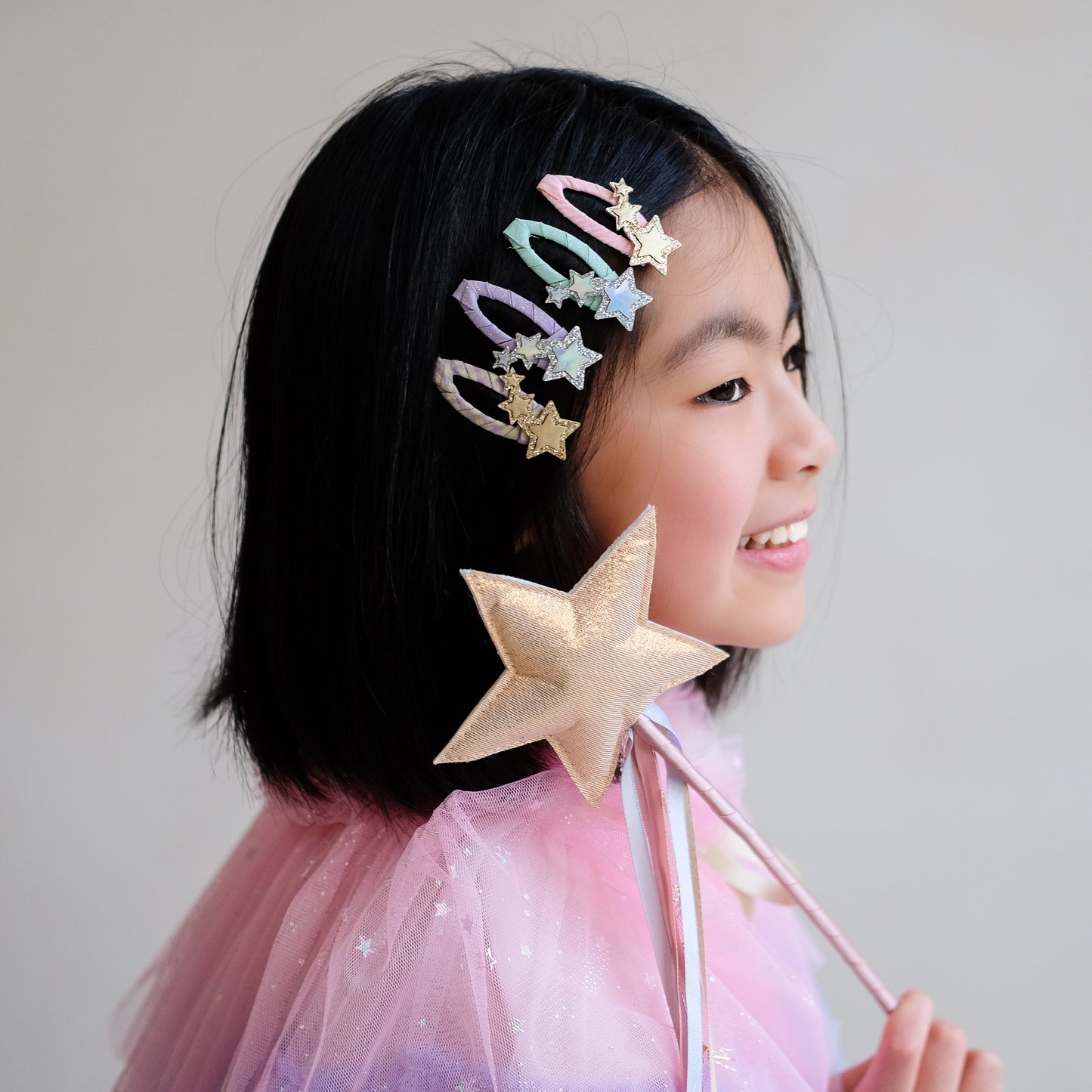 DIMM: Hárspennur · 4 stk · Trailing star