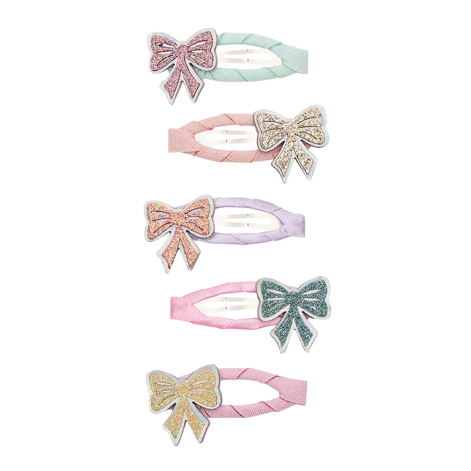 DIMM: Hárspennur mini · 5 stk · Sparkle bow