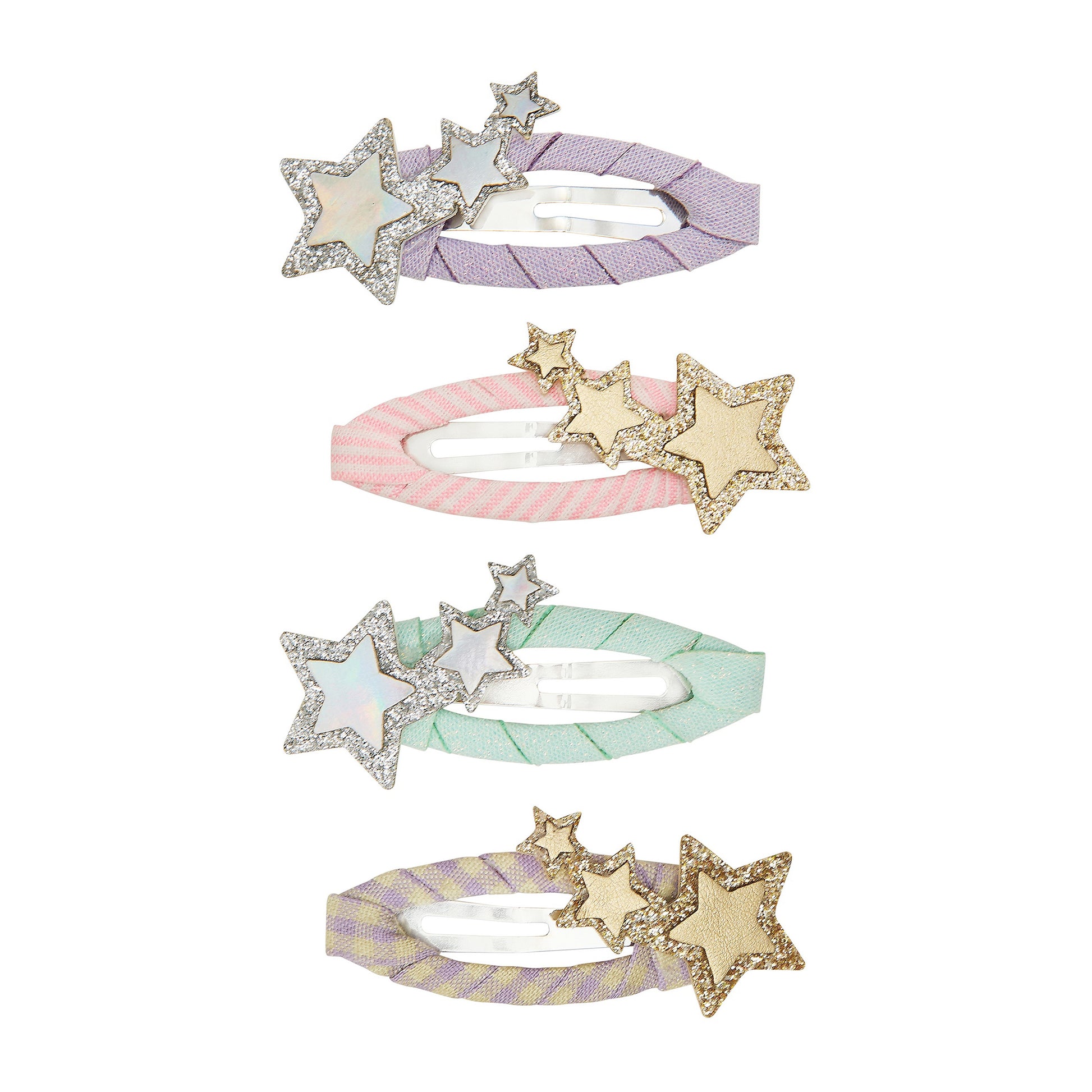 DIMM: Hárspennur · 4 stk · Trailing star