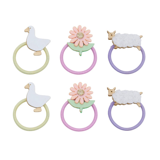 DIMM: Hárteygjur mini · 6 stk · Farmyard