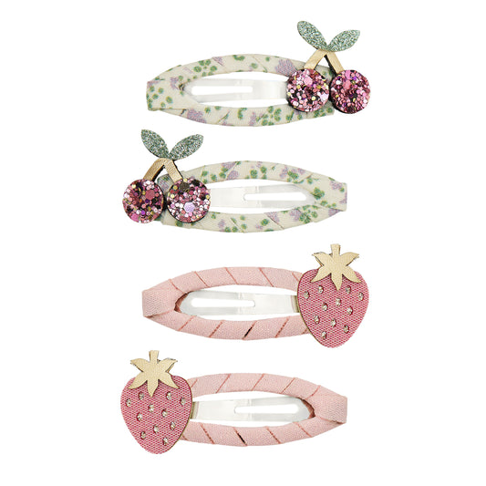 DIMM: Hárspennur · 4 stk · Summer fruit