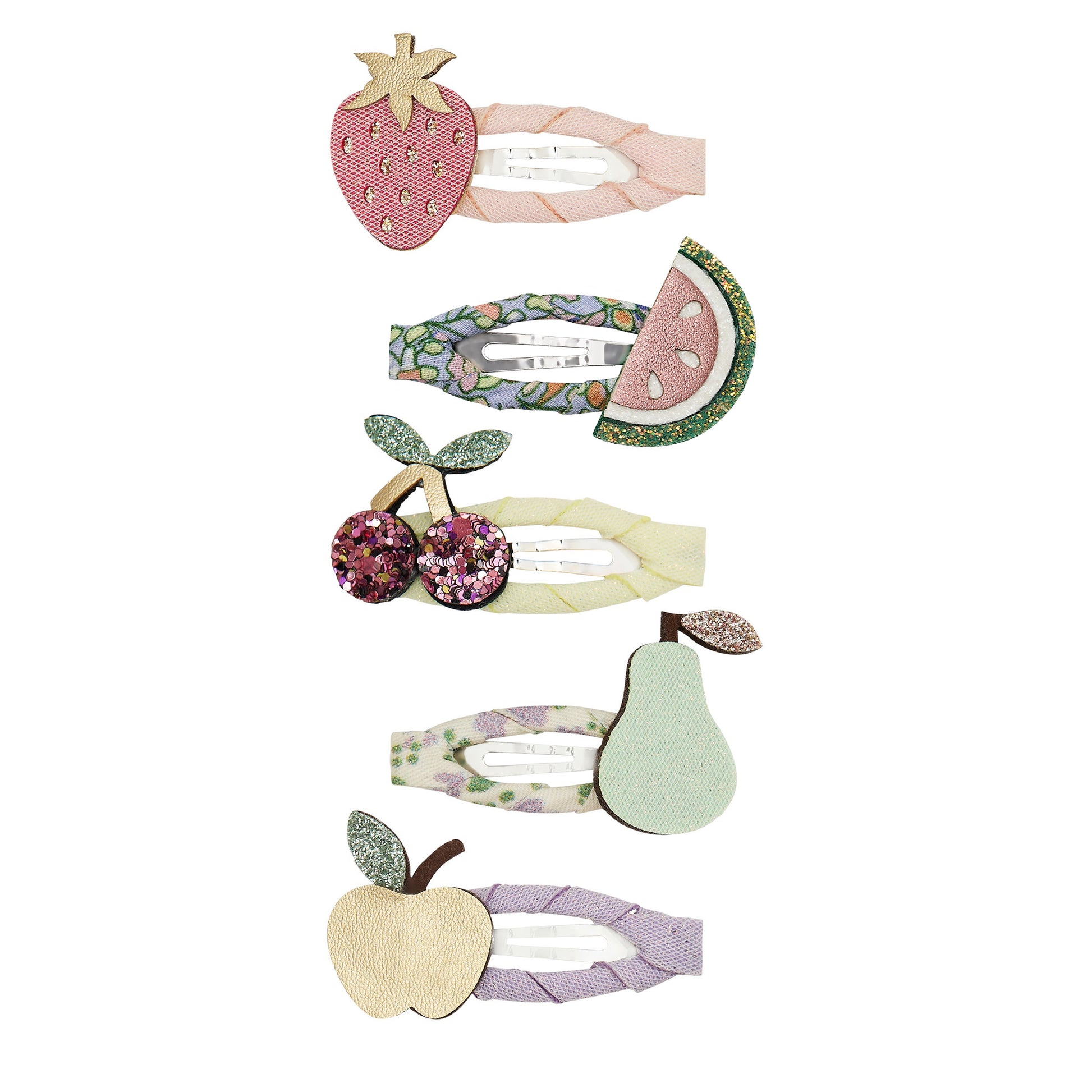 DIMM: Hárspennur mini · 5 stk · Fruit salad