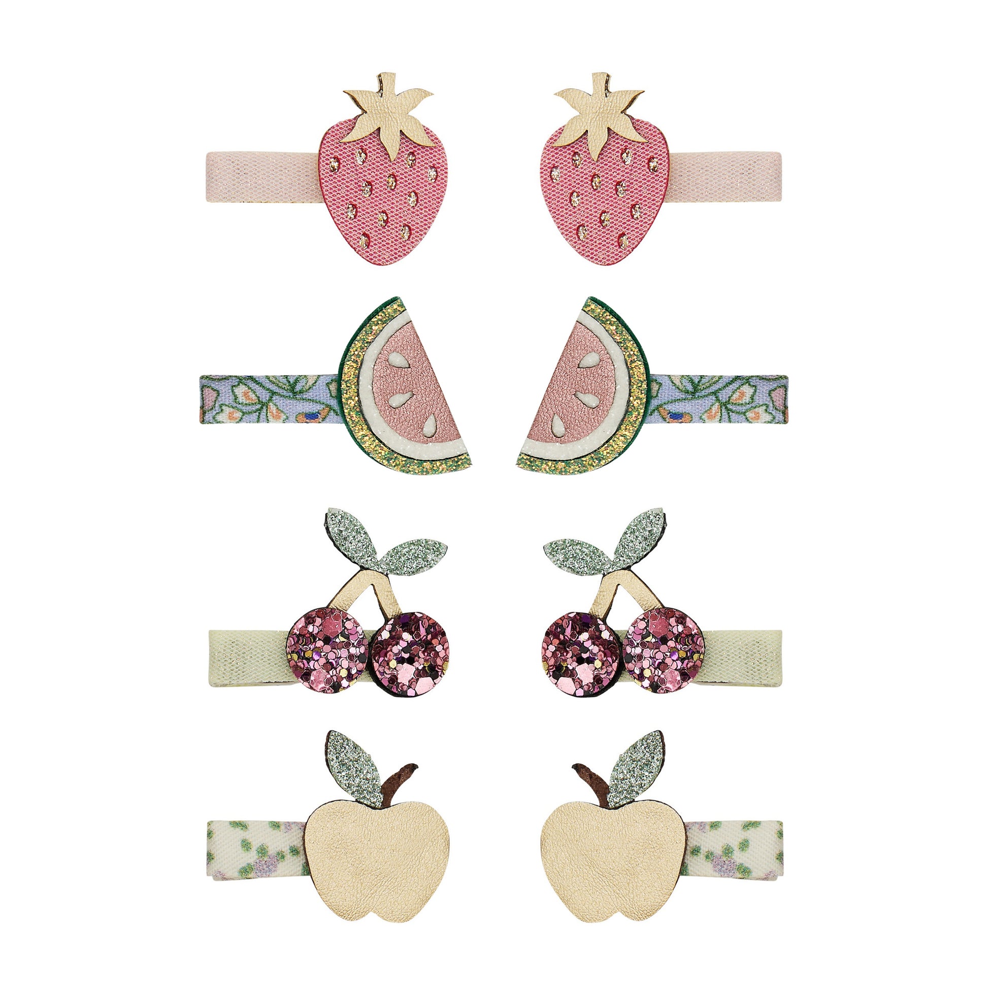 DIMM: Hárspennur mini · 8 stk · Fruit salad