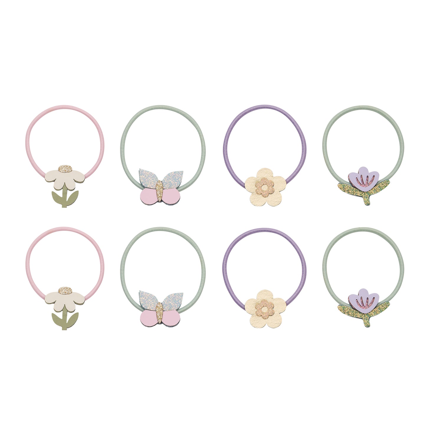 DIMM: Hárteygjur · 8 stk · Flower garden