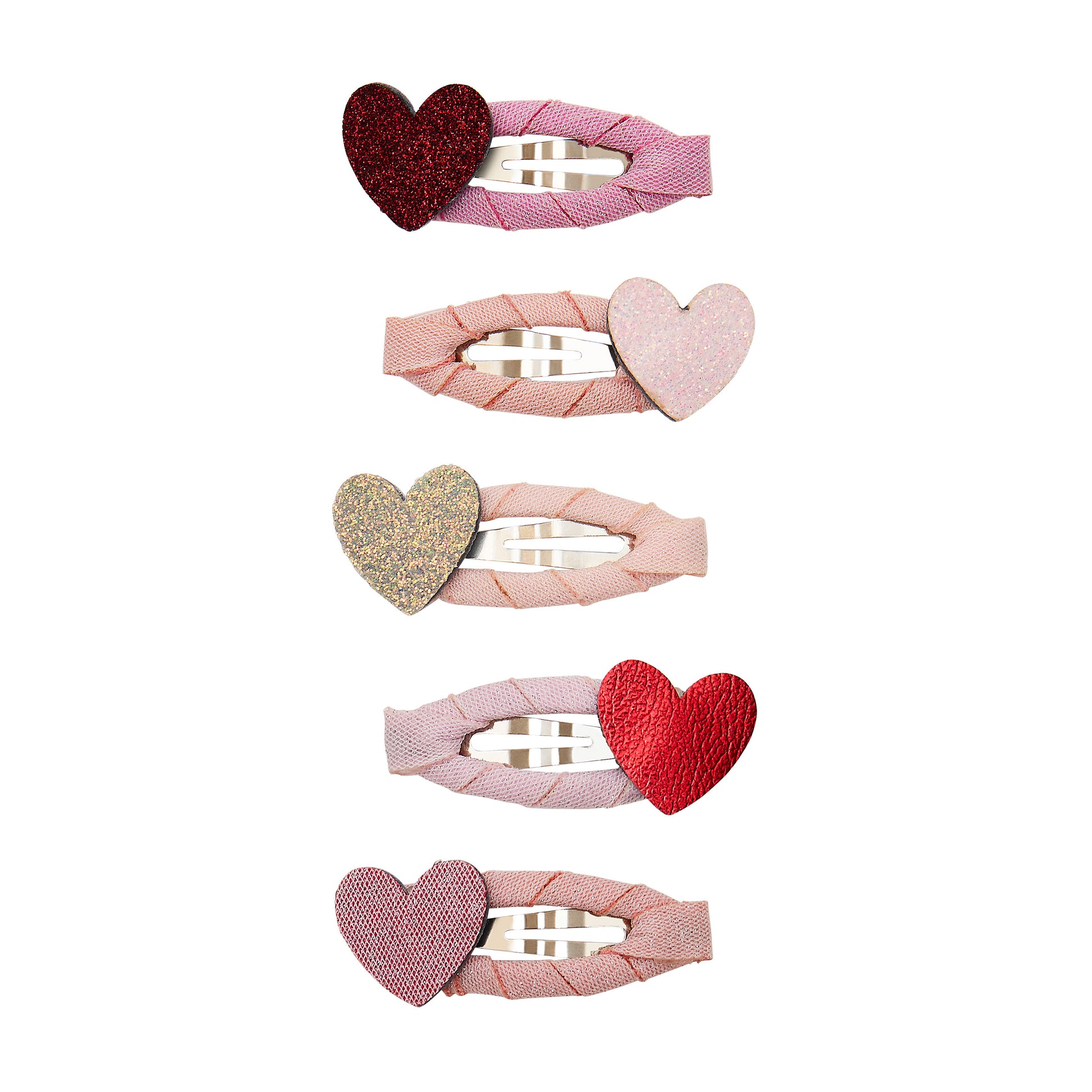 DIMM: Hárspennur mini · 5 stk · Heart