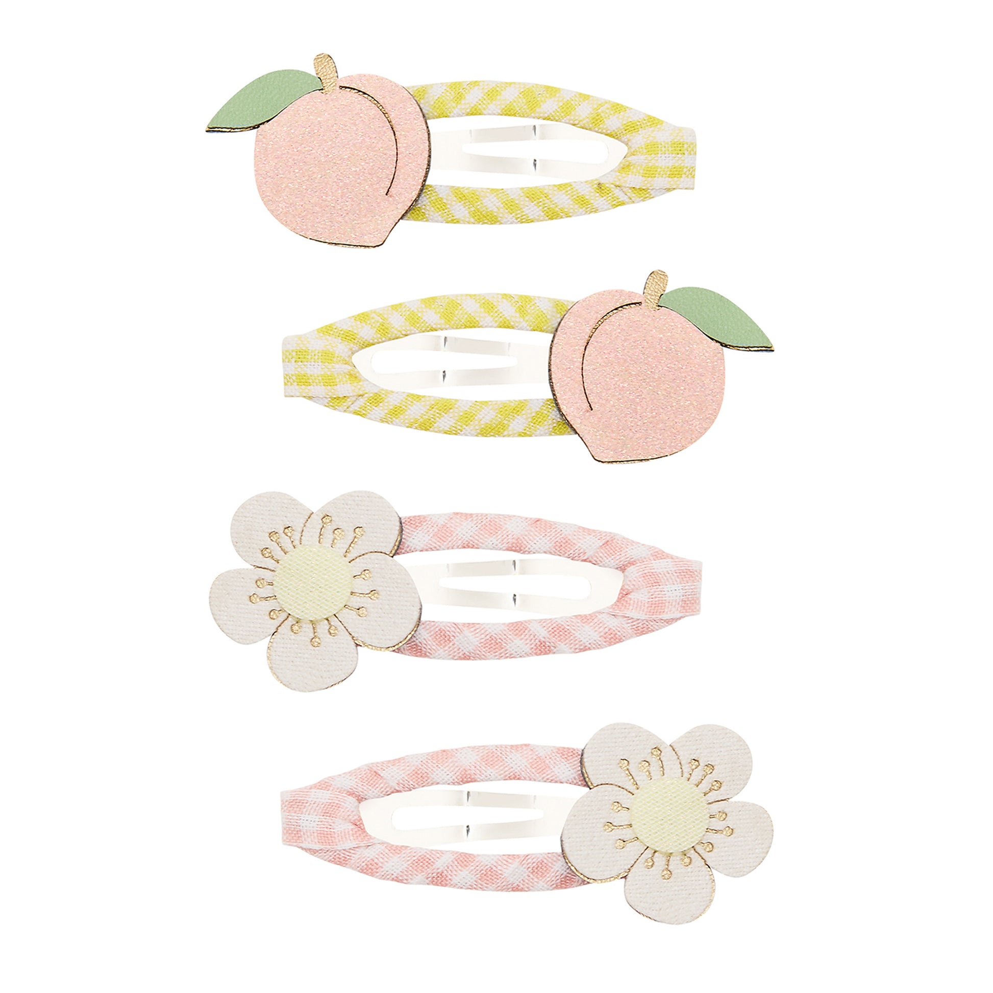 DIMM: Hárspennur · 4 stk · Peach blossom