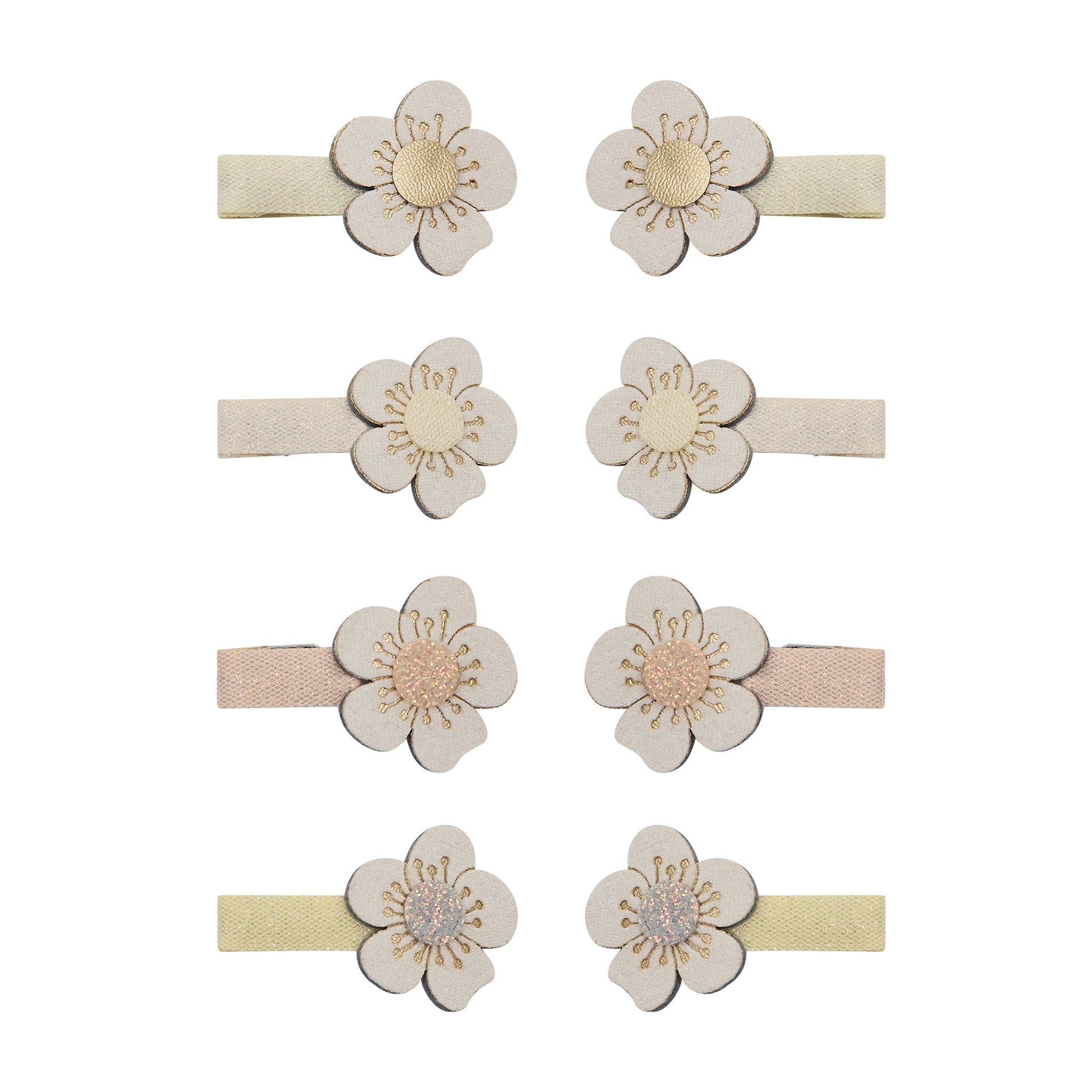 DIMM: Hárspennur mini · 8 stk · Blossom