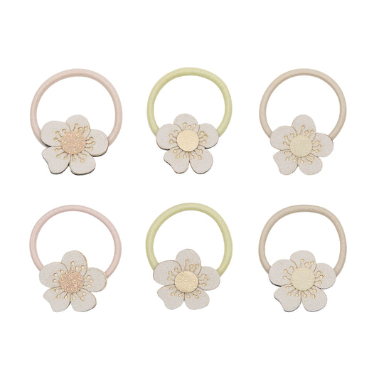 DIMM: Hárteygjur mini · 6 stk · Blossom