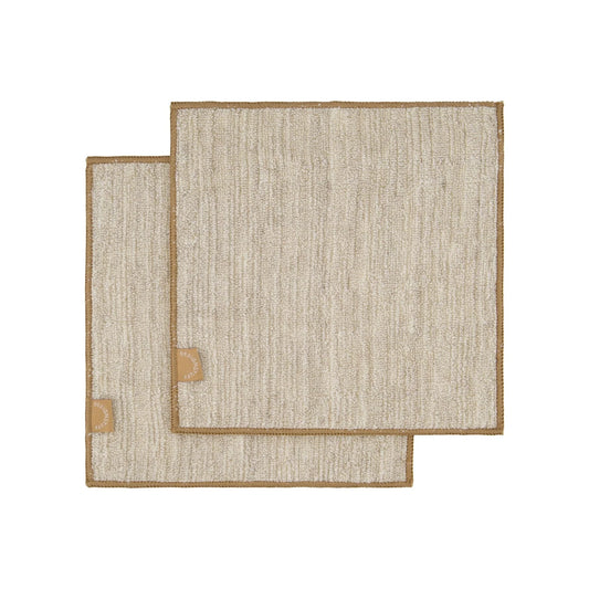 DIMM: Hemp og bambus borðtuskur · 2 stk · Camel