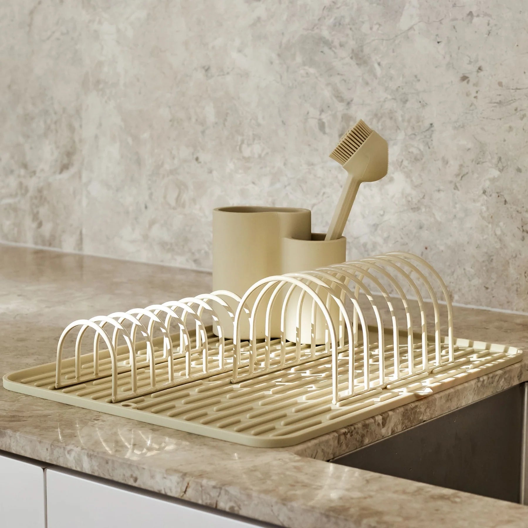 DIMM: Uppþvottagrind · 2 stk · sand