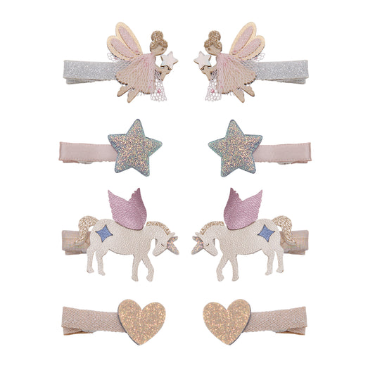 DIMM: Hárspennur mini · 8 stk · Dreamy fairy