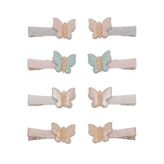 DIMM: Hárspennur mini · 8 stk · Bella butterfly