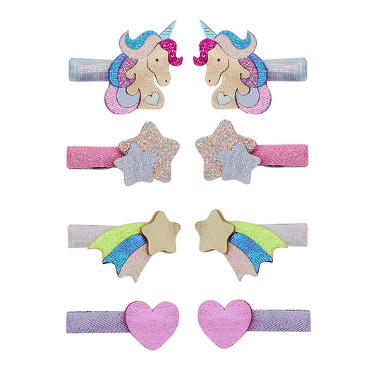 DIMM: Hárspennur mini · 8 stk · Unicornland