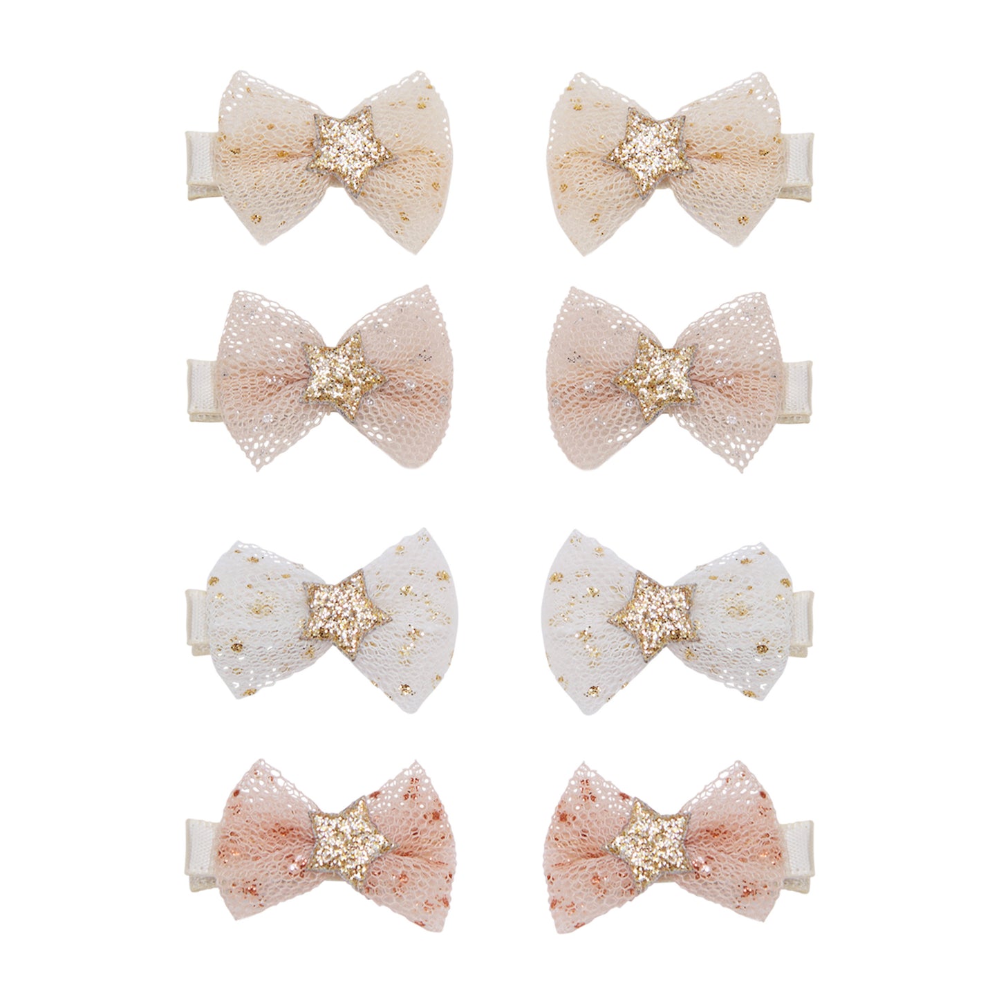 DIMM: Hárspennur mini · 8 stk · Tutu bow