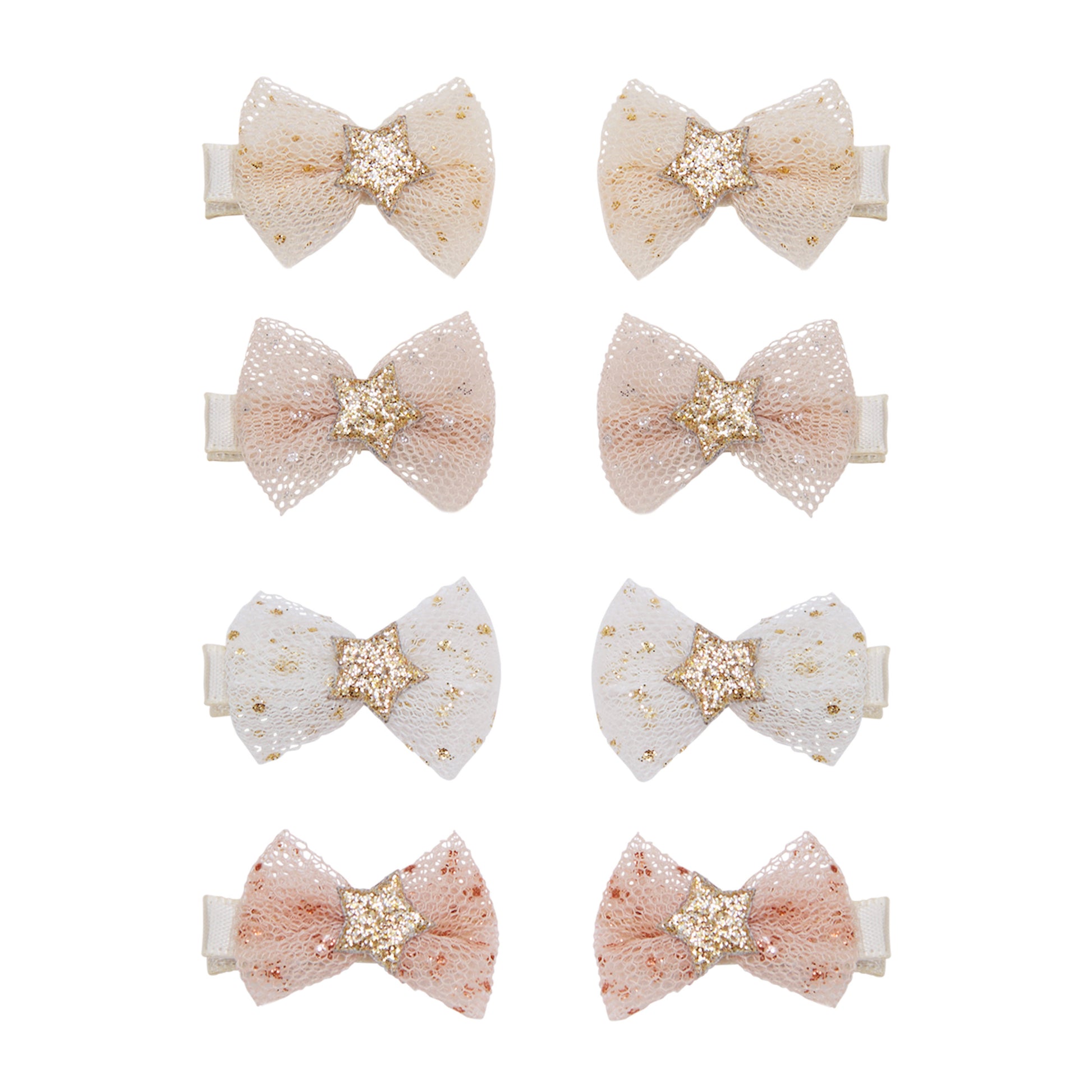 DIMM: Hárspennur mini · 8 stk · Tutu bow