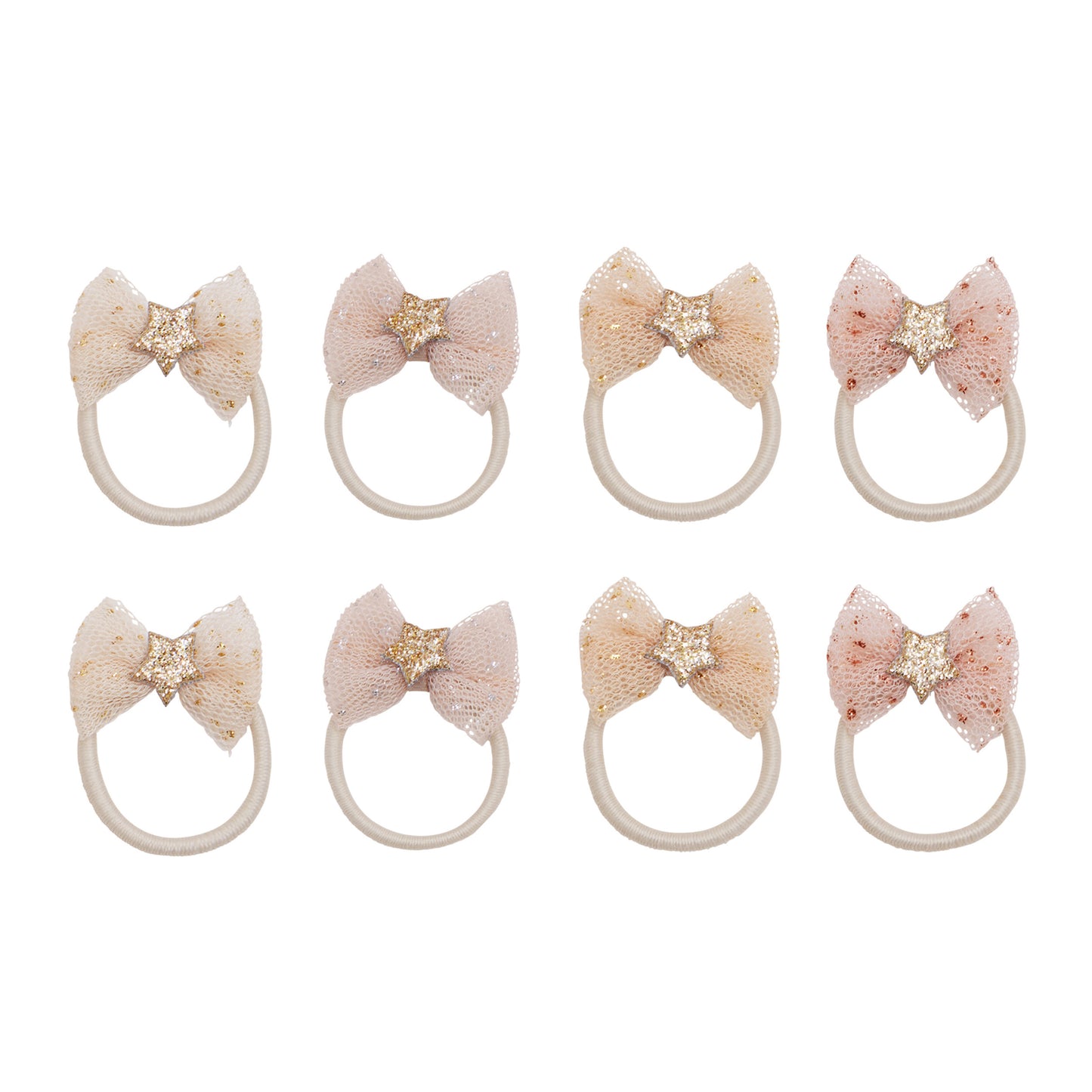 DIMM: Hárteygjur mini · 8 stk · Tutu bow