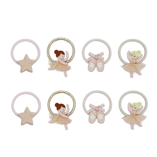 DIMM: Hárteygjur mini · 8 stk · Ballerina