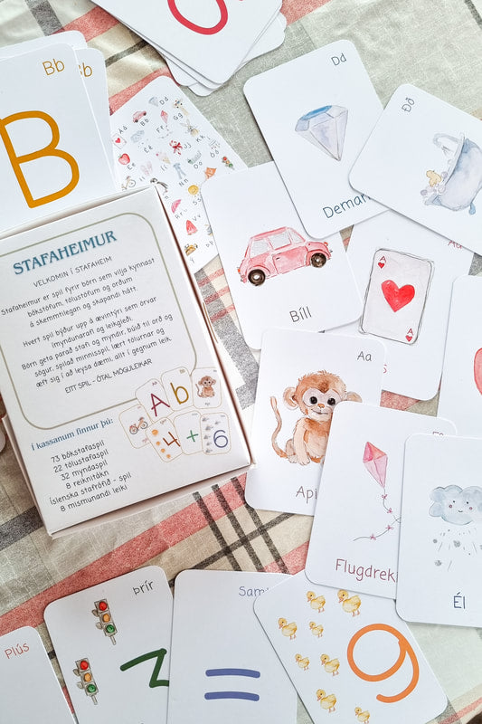 DIMM: Stafaheimur – íslenskt spil fyrir börn