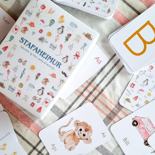 DIMM: Stafaheimur – íslenskt spil fyrir börn