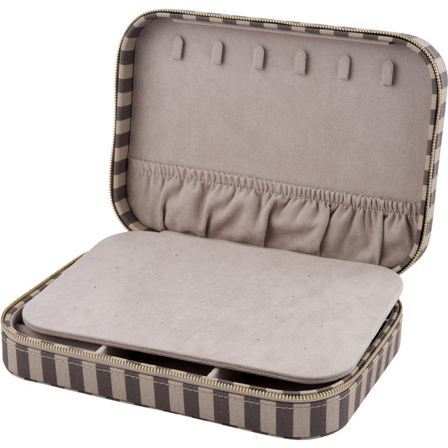 DIMM: Ayille skartgripaskrín · Stórt · Dark Brown/Linen