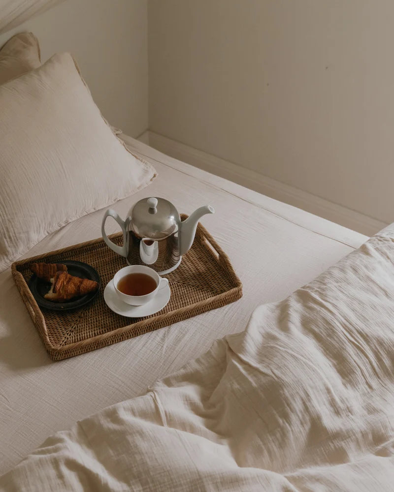 DIMM: Teygjulak muslin · Sand · 3 stærðir