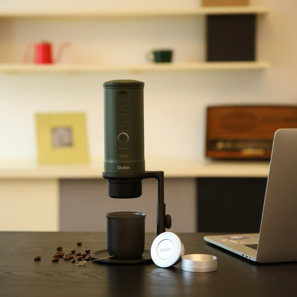 DIMM: Standur fyrir ferðakaffivél