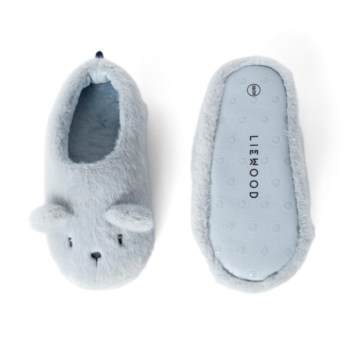 Liewood Aviaja inniskór · Bear · Dove blue