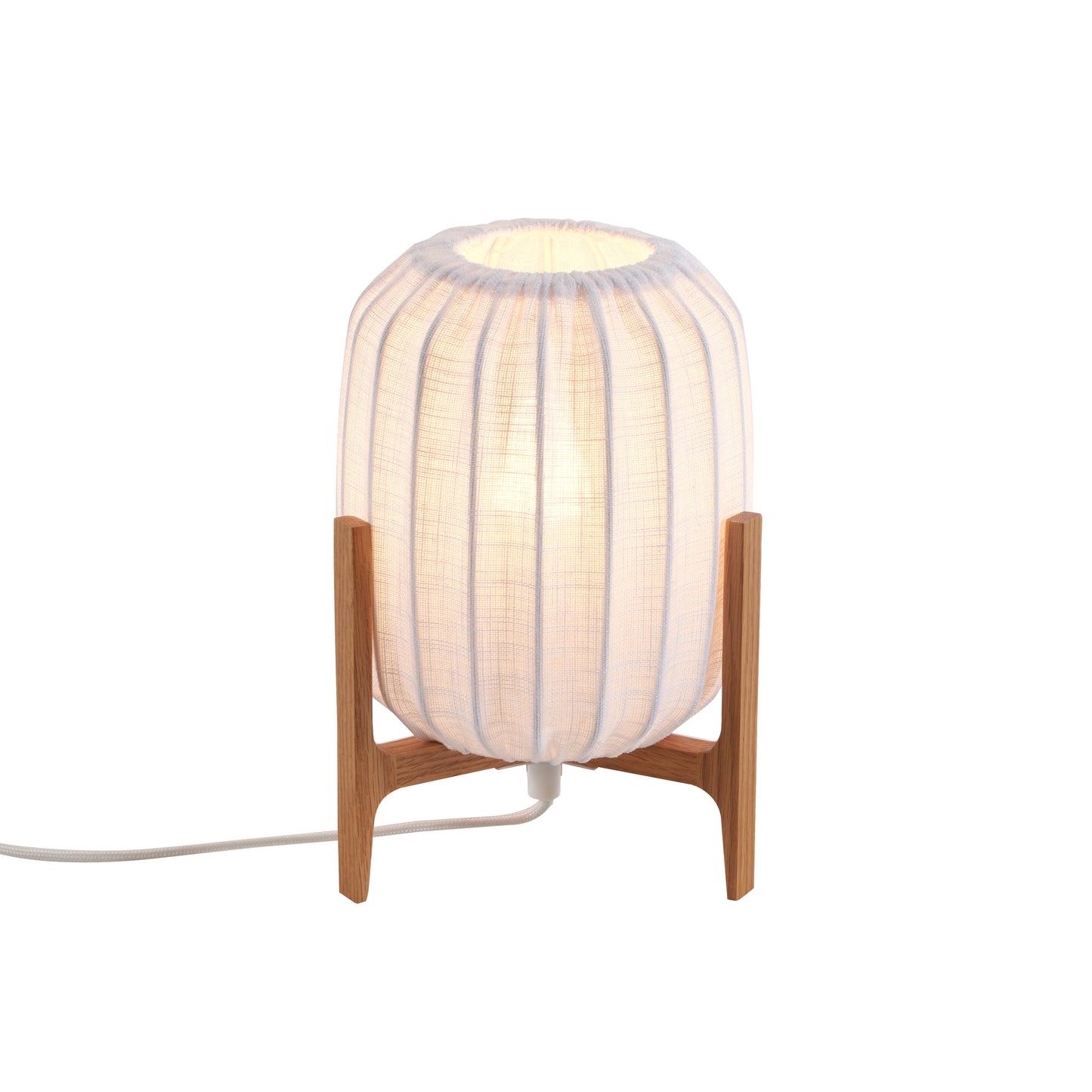 DIMM: Borðlampi mini · Prisma · Oak/white