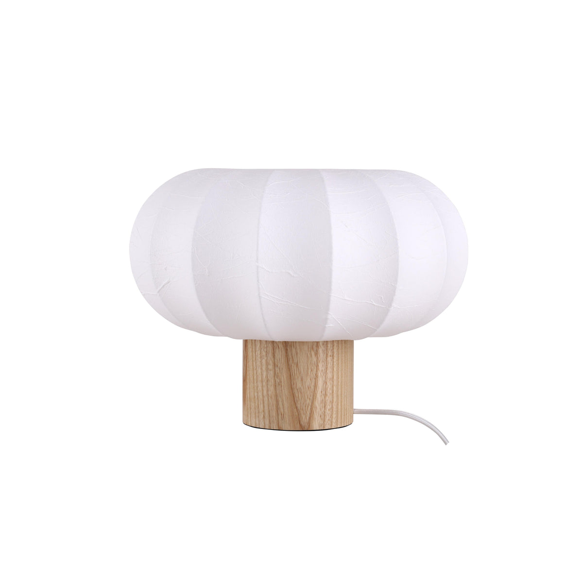 DIMM: Borðlampi Lunari Low · Natural ash