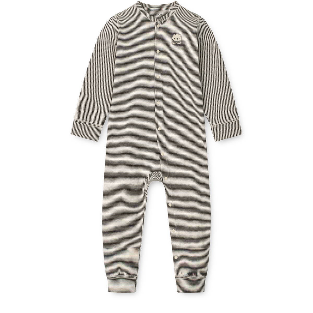 Birk Grow náttgalli · Stripe Sandy / Classic Navy