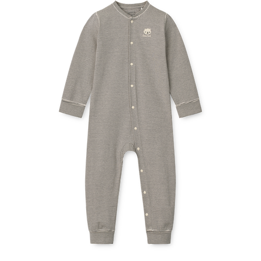 DIMM: Birk Grow náttgalli · Stripe Sandy / Classic Navy