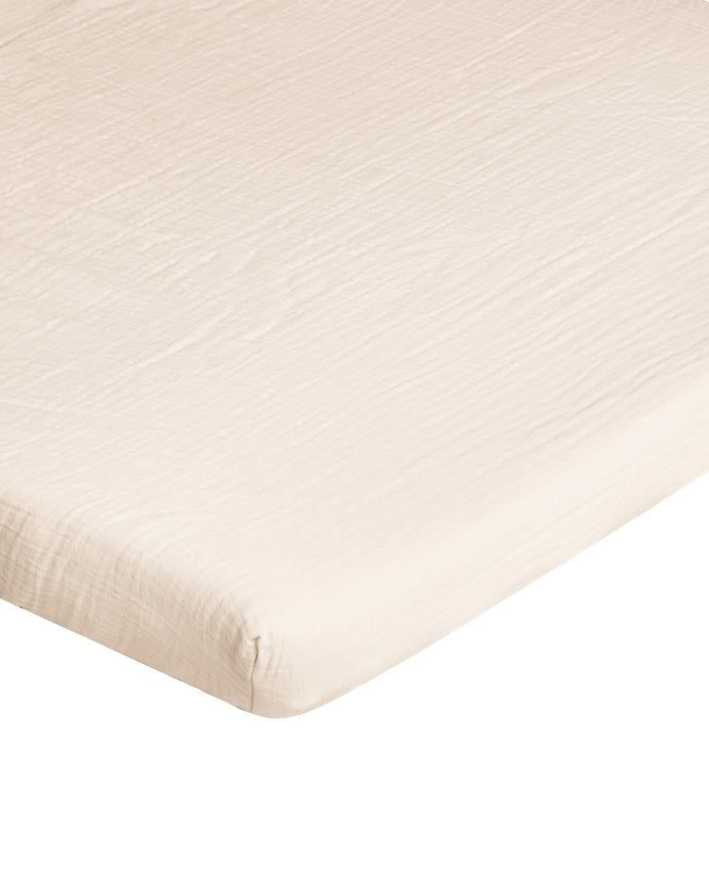 DIMM: Teygjulak muslin · Sand · 3 stærðir