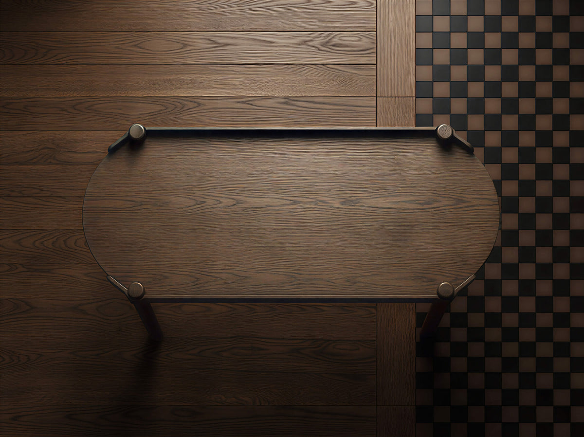 Woody table · 50x105 cm · Dökk eik
