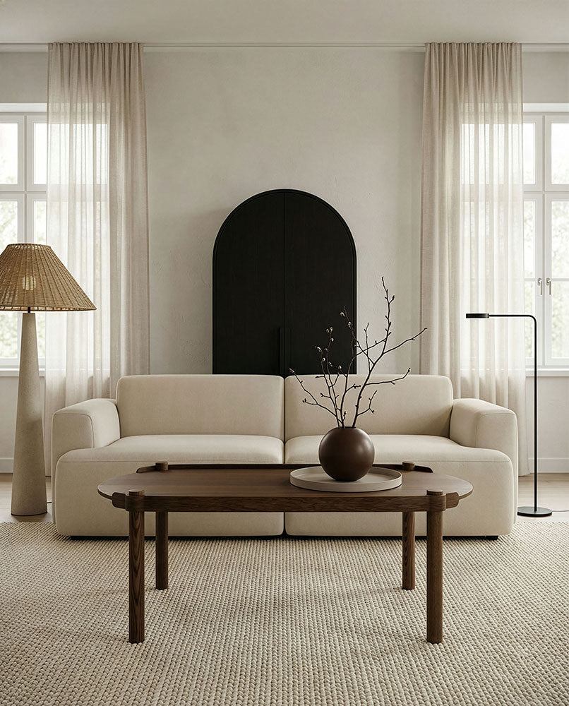 Woody table · 50x105 cm · Dökk eik