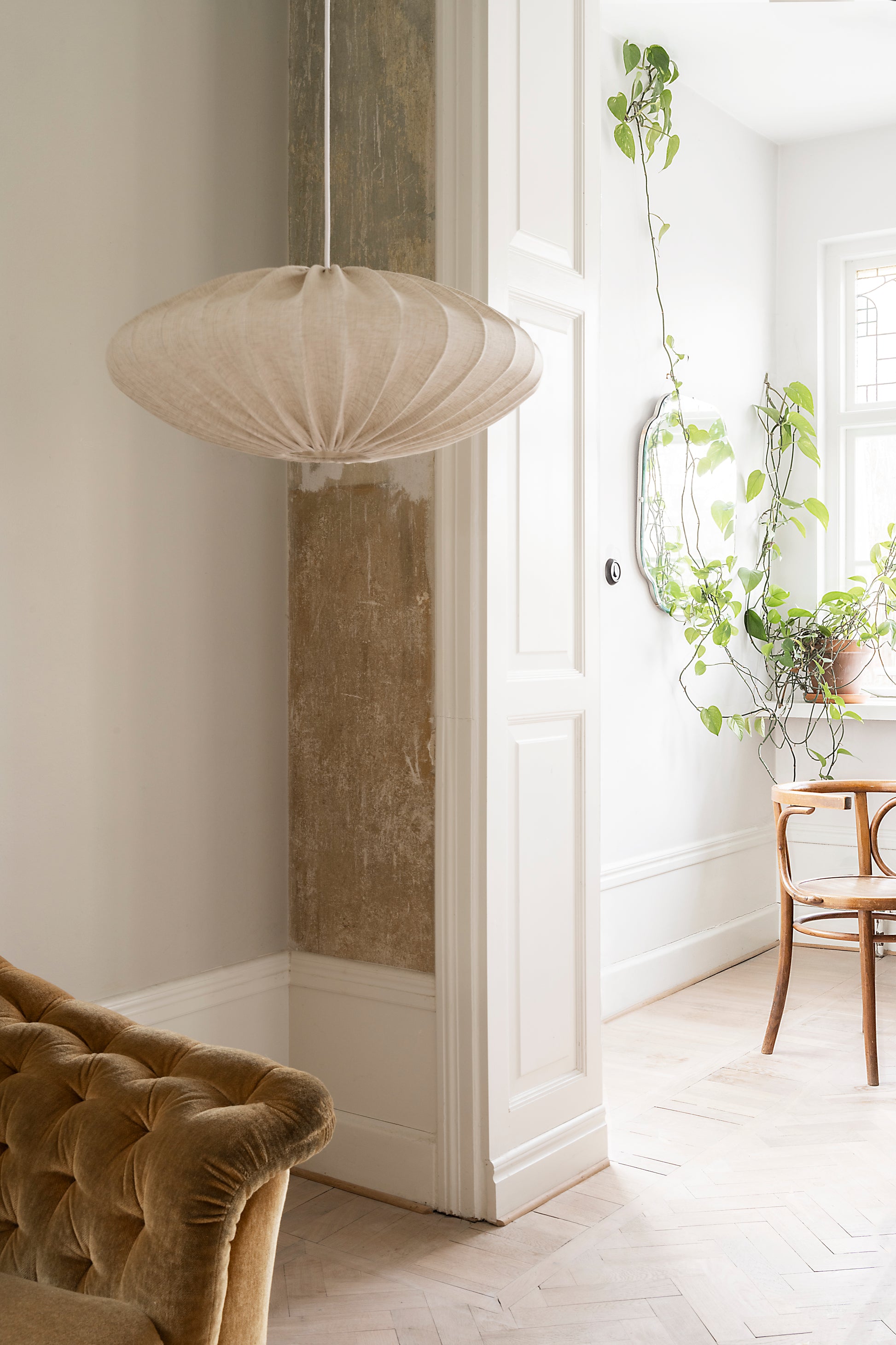 DIMM: Loftljós · Ellipse hör · natural · 65cm