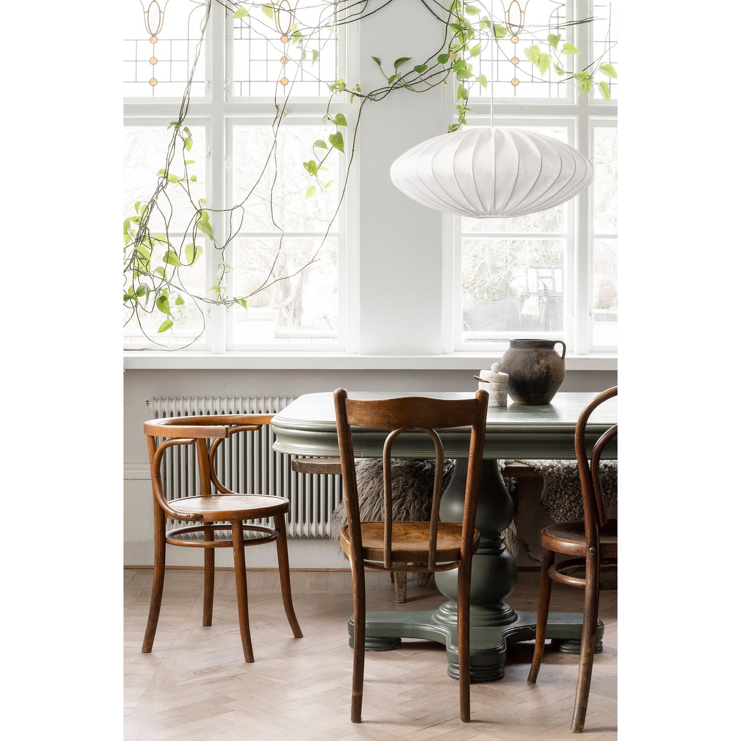 DIMM: Loftljós · Ellipse hör · white · 65cm