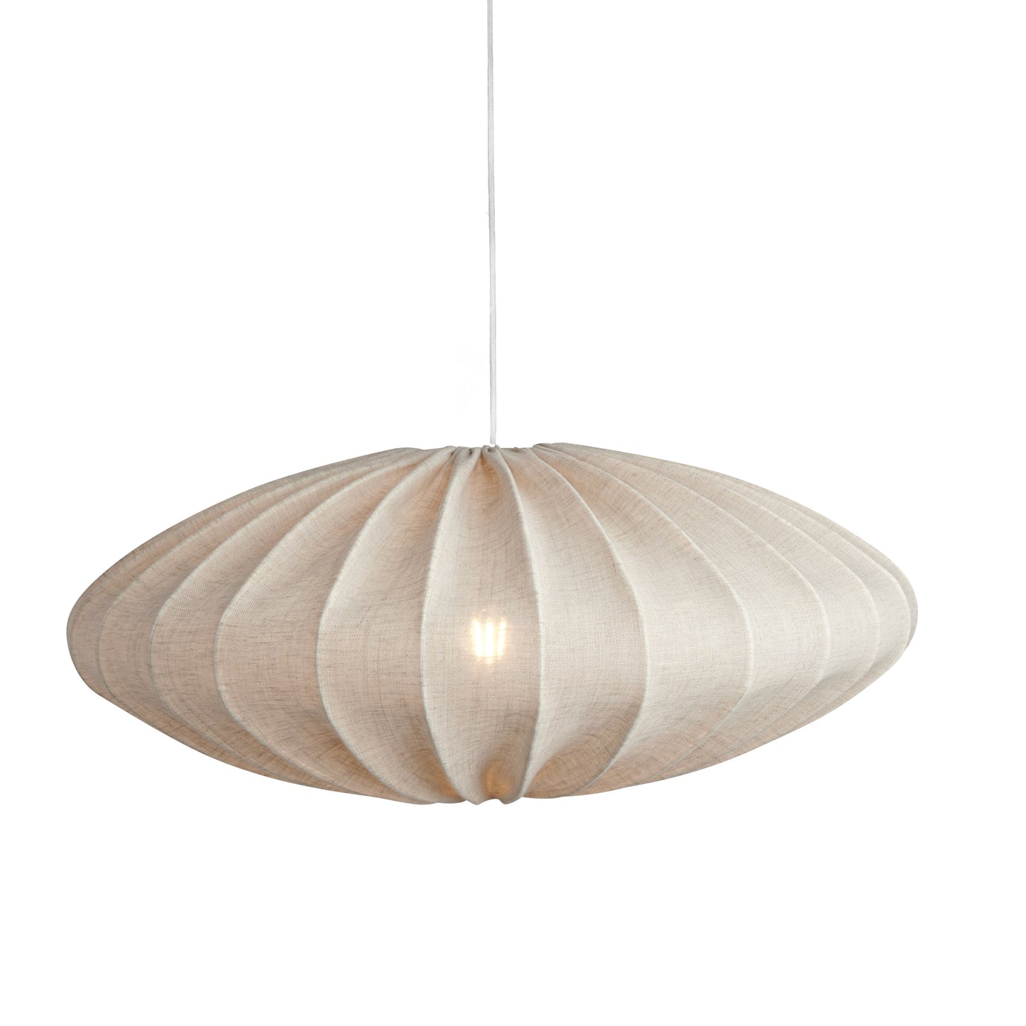 DIMM: Loftljós · Ellipse hör · natural · 65cm