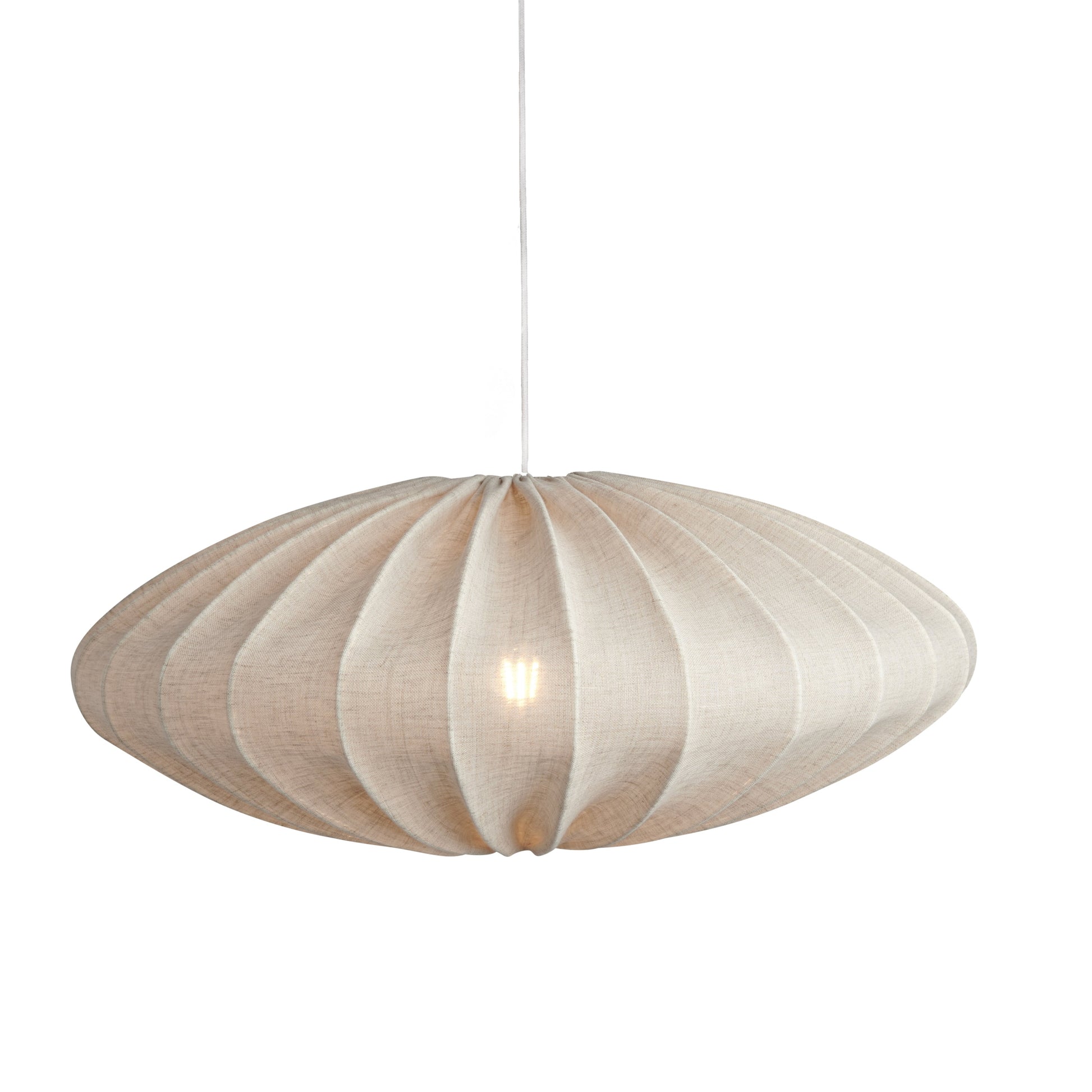 DIMM: Loftljós · Ellipse hör · natural · 65cm