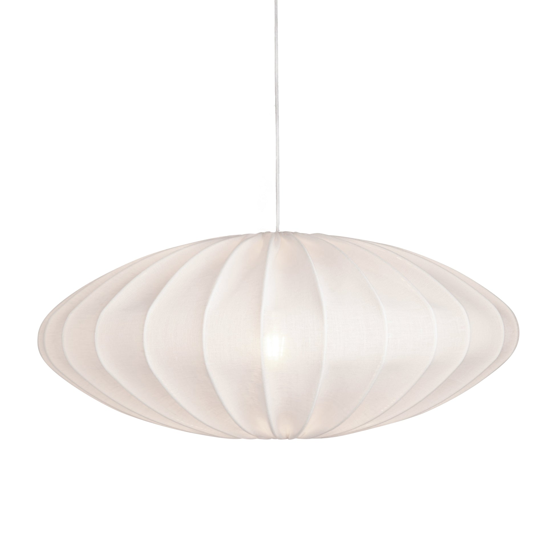 DIMM: Loftljós · Ellipse hör · white · 65cm