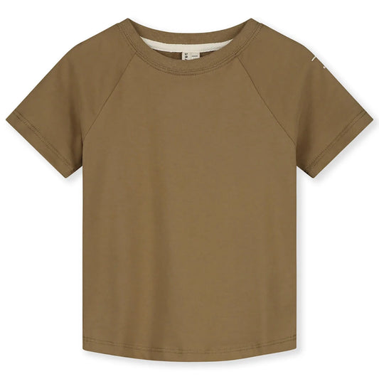 DIMM: Gray Label stuttermabolur crewneck · peanut 2-3 ára