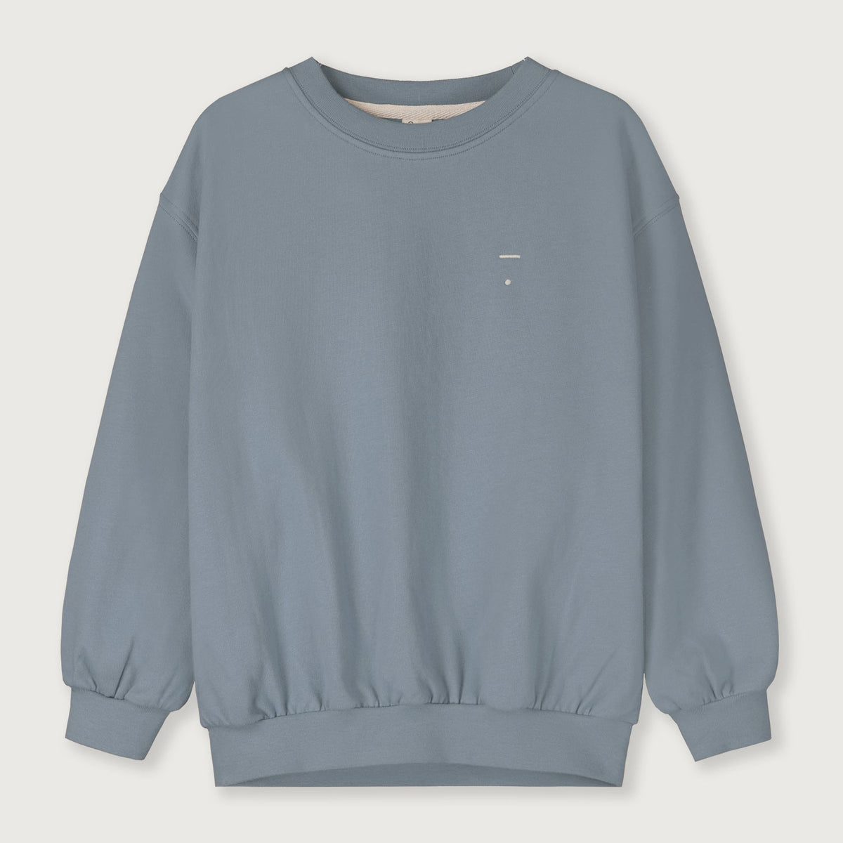 Dropped Shoulder Sweater · Stone Gray